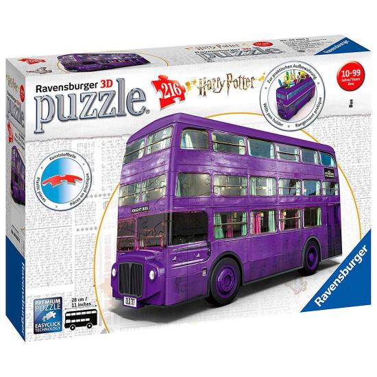 Harry Potter Ravensburger 3D-Nachtbus-Puzzle 216 Teile