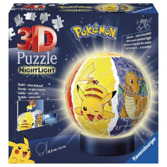 Ravensburger 3D-Puzzle Pokémon NightLight 74 Teile