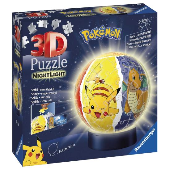 Ravensburger 3D-Puzzle Pokémon NightLight 74 Teile
