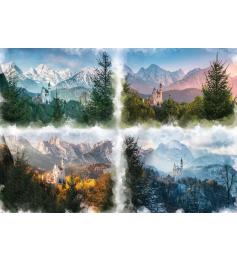 Ravensburger Puzzle 4 Jahreszeiten in Neuschwanstein 18000 Teile