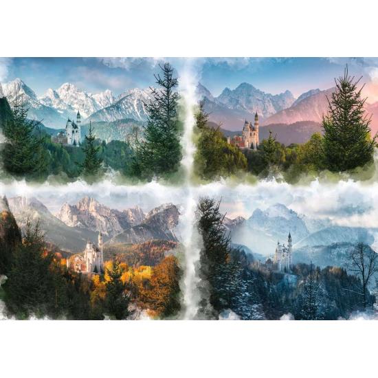 Ravensburger Puzzle 4 Jahreszeiten in Neuschwanstein 18000 Teile