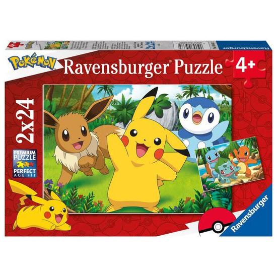 Ravensburger Pokémon-Puzzle 2x24 Teile