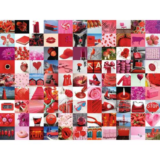 Ravensburger Puzzle 99 schöne rote Dinge mit 1500 Teilen Ravensburger Puzzle 99 schöne rote Dinge mit 1500 Teilen