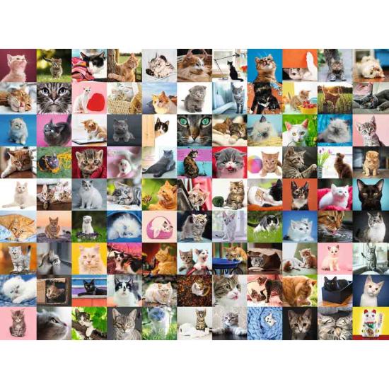 Ravensburger 99 Katzen-Puzzle mit 1500 Teilen Ravensburger 99 Katzen-Puzzle mit 1500 Teilen