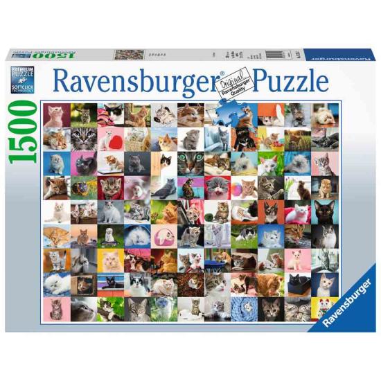 Ravensburger 99 Katzen-Puzzle mit 1500 Teilen Ravensburger 99 Katzen-Puzzle mit 1500 Teilen