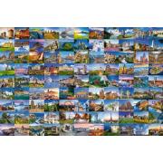 Ravensburger Puzzle 99 schöne Orte in Europa mit 3000 Teilen