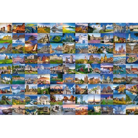 Ravensburger Puzzle 99 schöne Orte in Europa mit 3000 Teilen