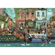 Ravensburger Puzzle Entlang des Flusses mit 1000 Teilen