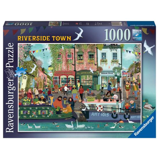 Ravensburger Puzzle Entlang des Flusses mit 1000 Teilen