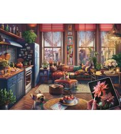 Puzzle Ravensburger Gemütliches Boho-Studio XXL 500 Teile