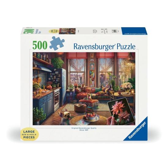 Puzzle Ravensburger Gemütliches Boho-Studio XXL 500 Teile