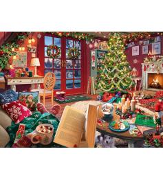 Puzzle Ravensburger Gemütlicher Weihnachtsurlaub XXL 500 Teile