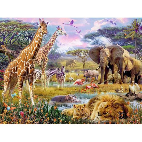 Ravensburger Buntes Afrika-Puzzle 1500 Teile