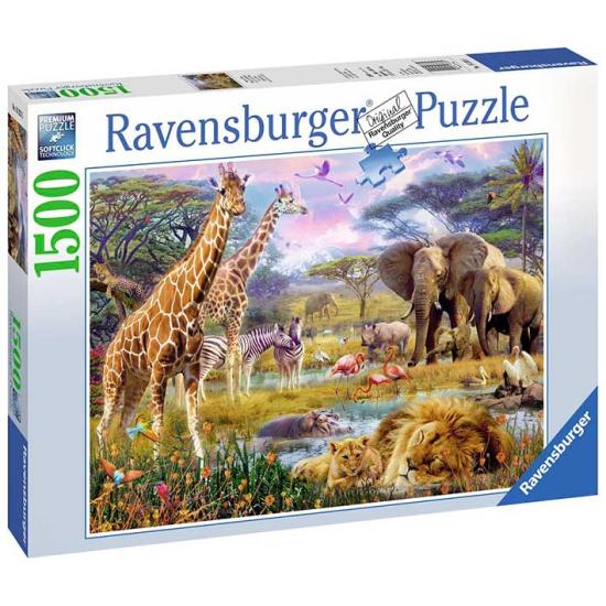 Ravensburger Buntes Afrika-Puzzle 1500 Teile