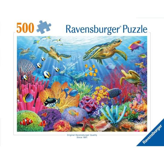 Puzzle Ravensburger Tropische Gewässer 500 Teile
