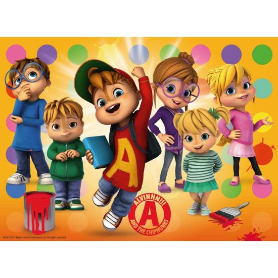 Ravensburger Alvin und die Chipmunks XXL-Puzzle mit 150 Teilen Ravensburger Alvin und die Chipmunks XXL-Puzzle mit 150 Teilen