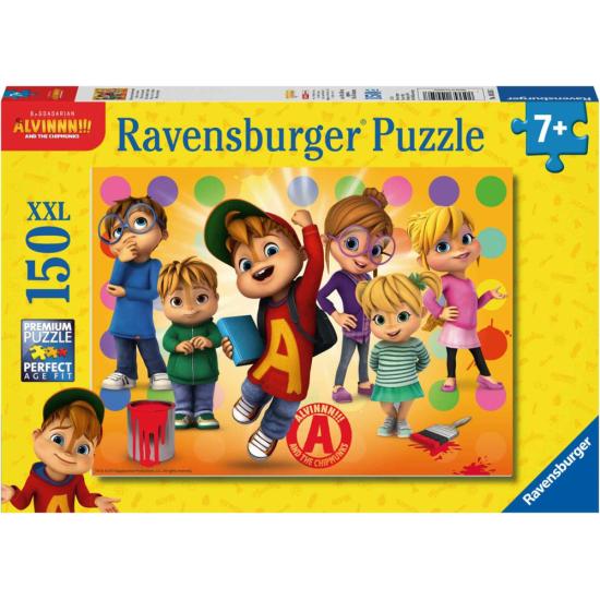 Ravensburger Alvin und die Chipmunks XXL-Puzzle mit 150 Teilen Ravensburger Alvin und die Chipmunks XXL-Puzzle mit 150 Teilen