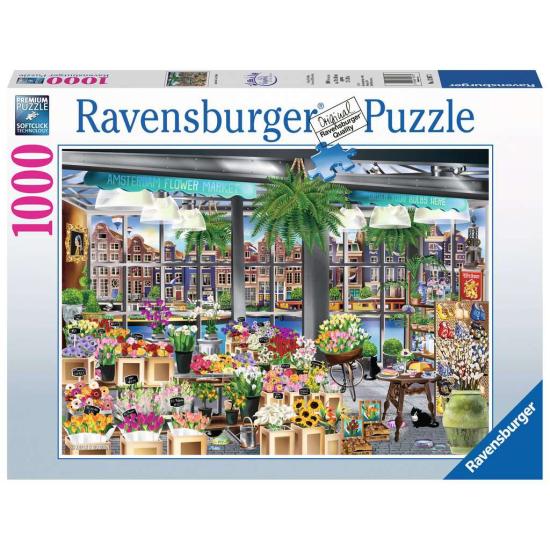 Ravensburger Amsterdamer Blumenmarkt 1000-teiliges Puzzle