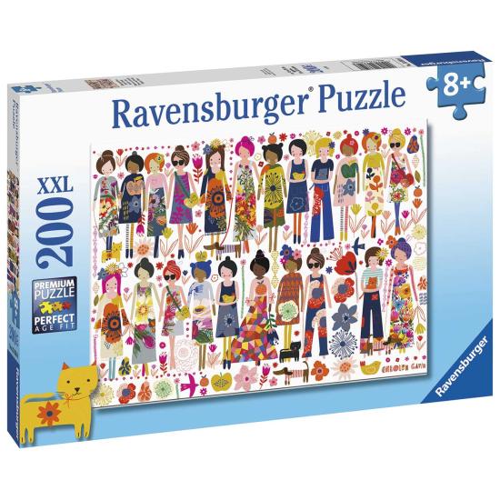 Ravensburger Friends and Flowers XXL-Puzzle mit 200 Teilen