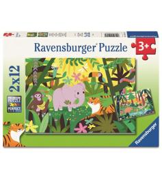 Ravensburger Tierfreunde In Der Natur 2x12 Teile