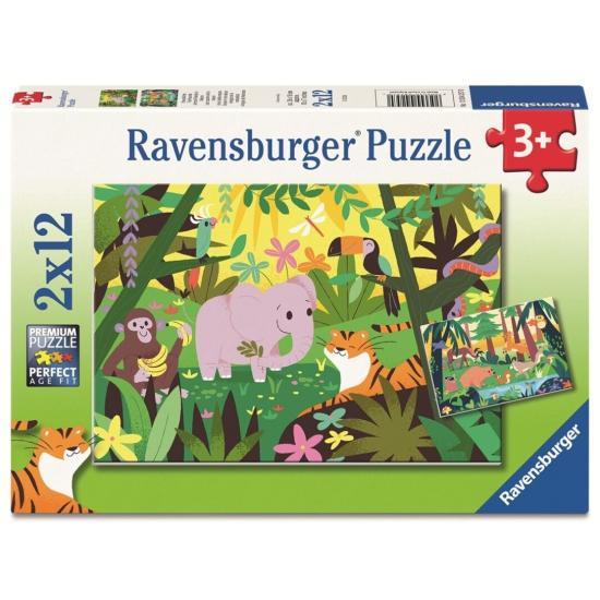 Ravensburger Tierfreunde In Der Natur 2x12 Teile