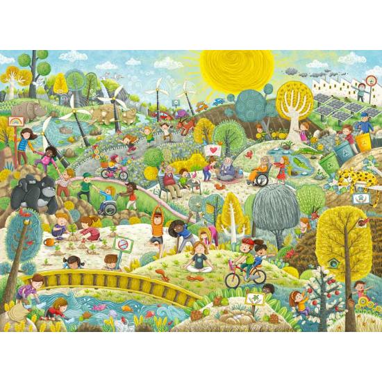 Ravensburger Friends of the Earth XXL-Puzzle mit 200 Teilen