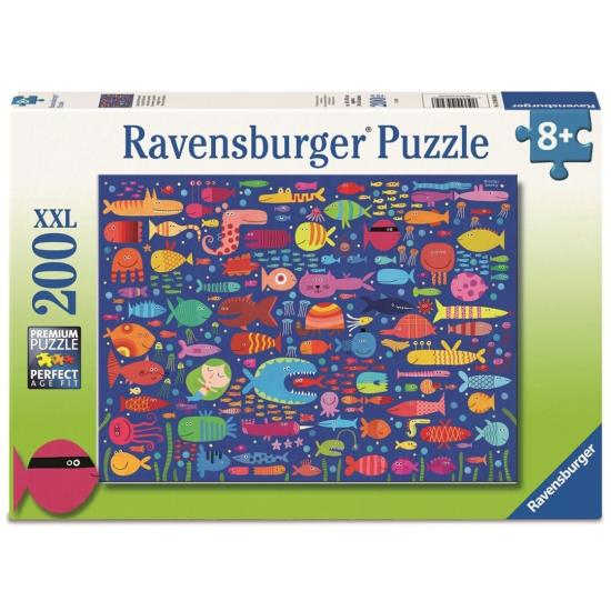 Puzzle Ravensburger Lustige Fischfreunde XXL 200 Teile
