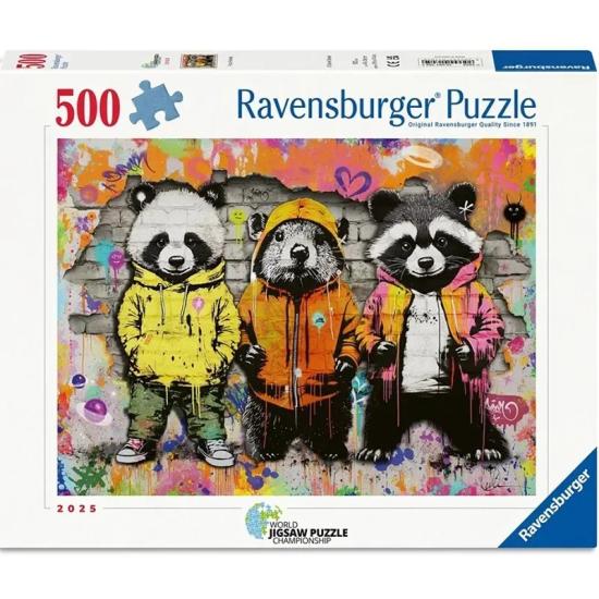 Puzzle Ravensburger Fellfreunde 500 Teile