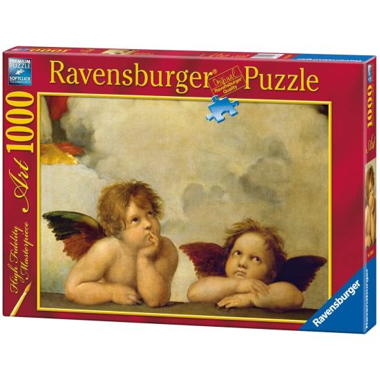 Ravensburger Engel der Sixtinischen Madonna Puzzle 1000 Teile.