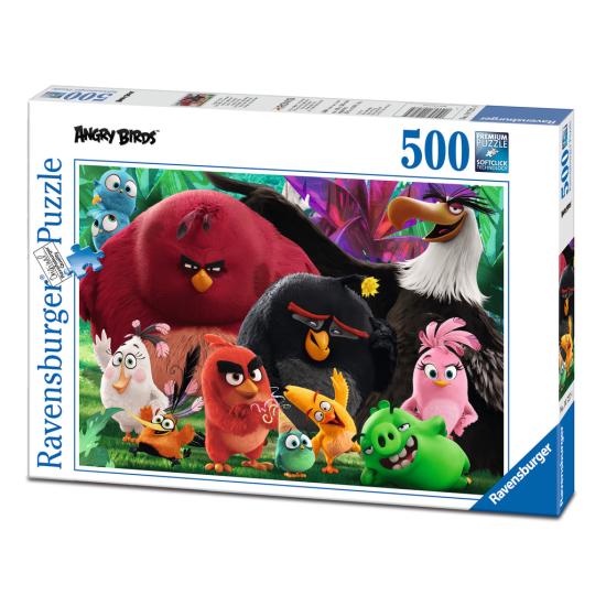 Ravensburger Angry Birds Puzzle, Gefiederte Freunde, 500 Teile