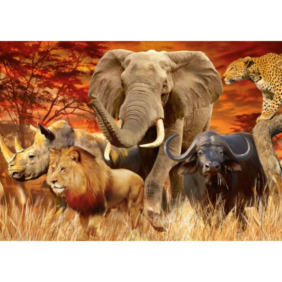 Ravensburger Tiere der afrikanischen Savanne Puzzle mit 1000 Tei