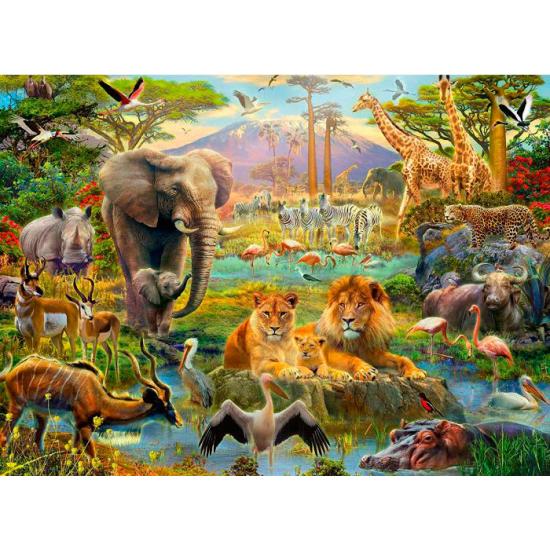 Ravensburger Tiere der Savanne Puzzle XXL 200 Teile