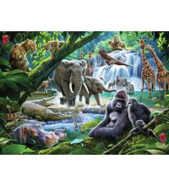 Ravensburger XXL-Dschungeltiere-Puzzle mit 100 Teilen