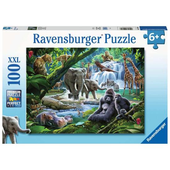 Ravensburger XXL-Dschungeltiere-Puzzle mit 100 Teilen