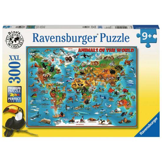 Ravensburger Puzzle Tiere der Welt XXL 300 Teile