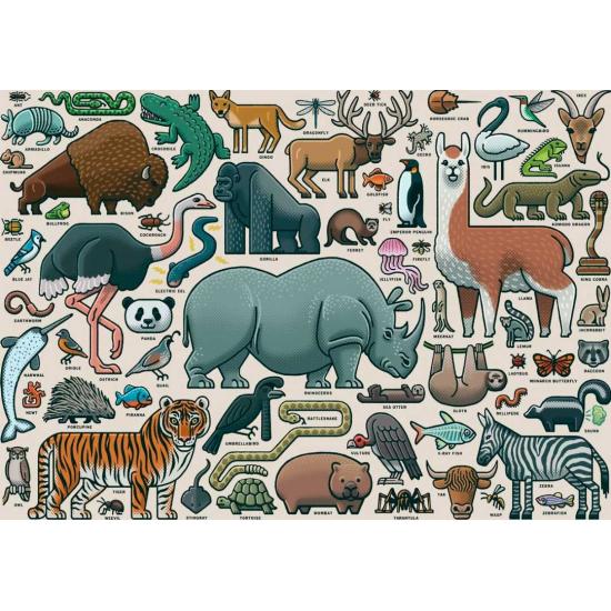 Ravensburger Wildtiere Puzzle 1000 Teile