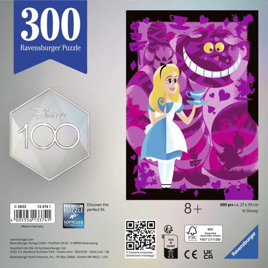 Ravensburger Anniversary Disney Alice Puzzle 300 Teile