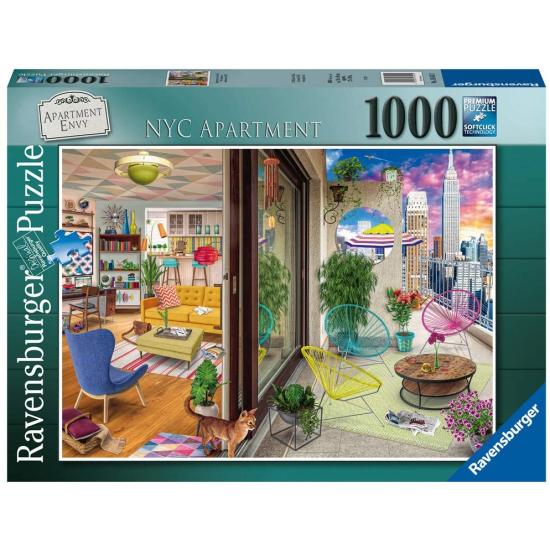 Ravensburger New York Apartment Puzzle 1000 Teile