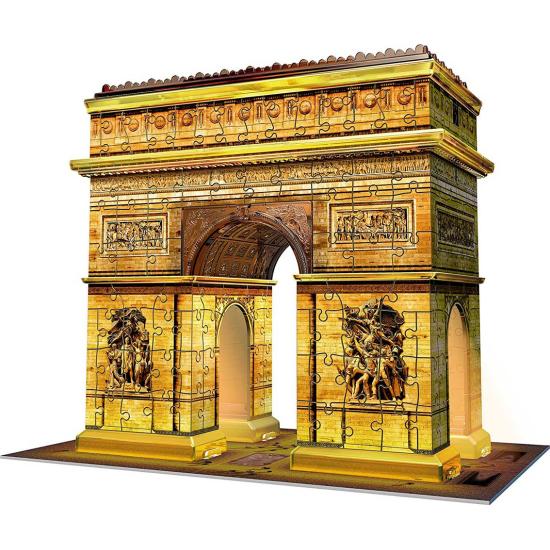 Puzzle Ravensburger Arc de Triomphe Night Edition 3D 3D 216