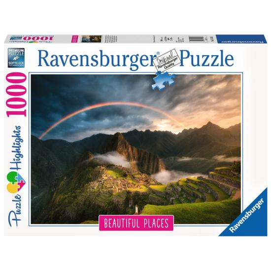 Ravensburger Regenbogen in Machu Picchu, Peru 1000-teiliges Puzz