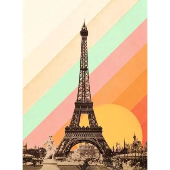 Puzzle Ravensburger Paris Regenbogen 500 Teile