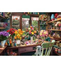 Puzzle Ravensburger Blumenarrangement 1000 Teile