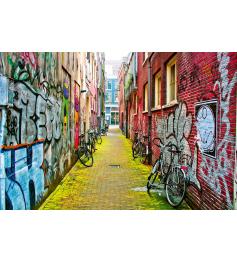Puzzle Ravensburger Street Art in Amsterdam 3000 Teile