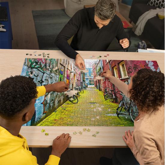 Puzzle Ravensburger Street Art in Amsterdam 3000 Teile Puzzle Ravensburger Street Art in Amsterdam 3000 Teile
