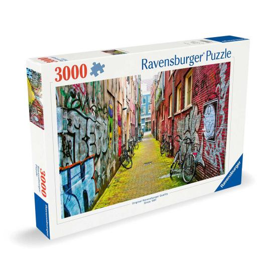 Puzzle Ravensburger Street Art in Amsterdam 3000 Teile Puzzle Ravensburger Street Art in Amsterdam 3000 Teile