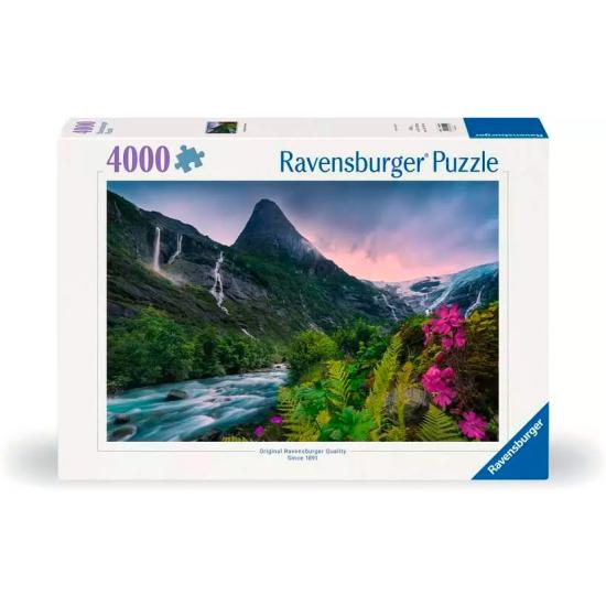 Puzzle Ravensburger Atemberaubende Bergstimmung 4000 Teile