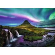 Puzzle Ravensburger Aurora Borealis Über Kirkjufell 1000 Teile