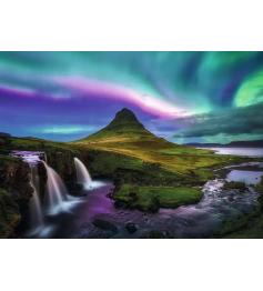 Puzzle Ravensburger Aurora Borealis Über Kirkjufell 1000 Teile