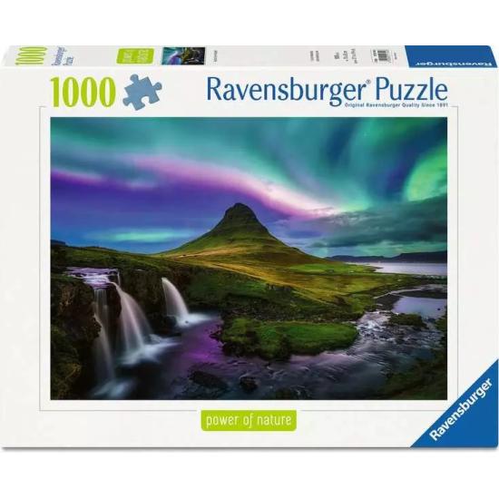 Puzzle Ravensburger Aurora Borealis Über Kirkjufell 1000 Teile