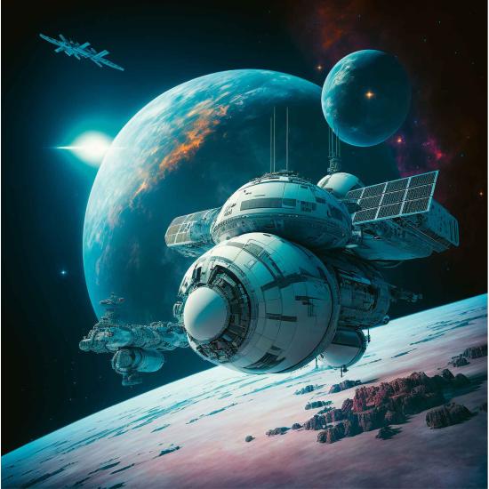 Ravensburger Puzzle Abenteuer im Weltraum 3x49 Teile